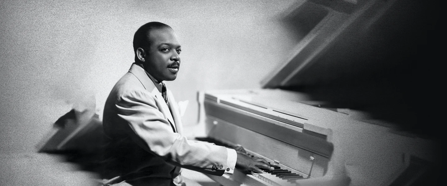 Count Basie playing at the Palais des Beaux-Arts in 1961